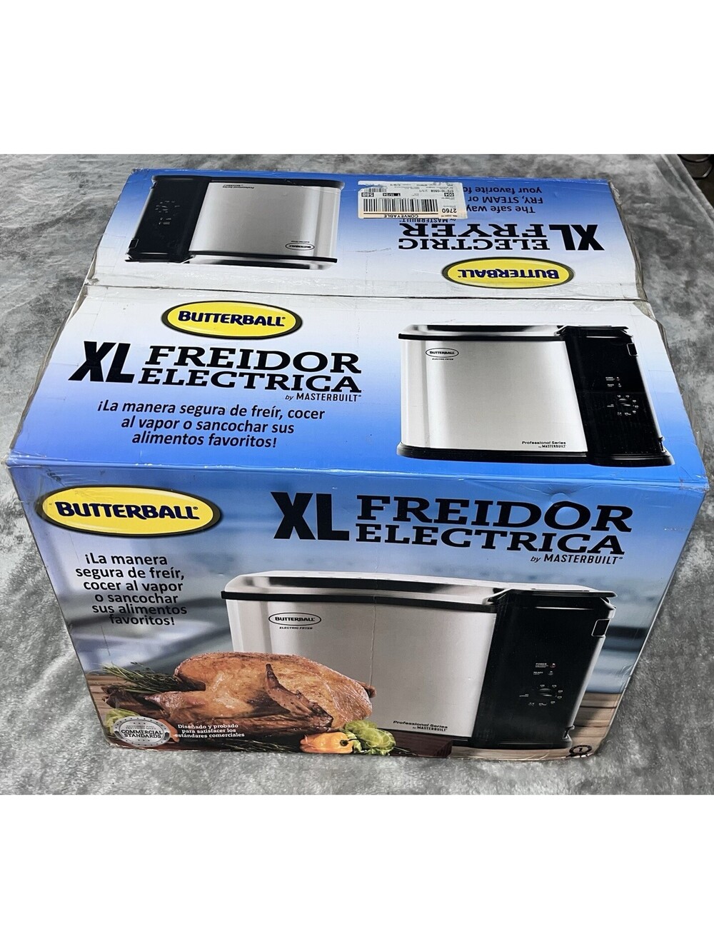 Butterball XL Masterbuilt Professional Stainless  Indoor Electric  Fryer New